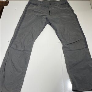 KUHL Gray Pants Radikl Straight Outdoor Trail Hiking Size 34x32